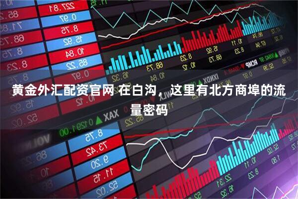 黄金外汇配资官网 在白沟，这里有北方商埠的流量密码