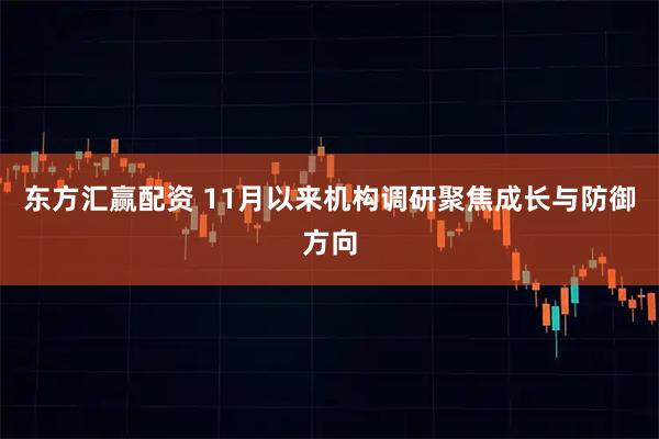 东方汇赢配资 11月以来机构调研聚焦成长与防御方向